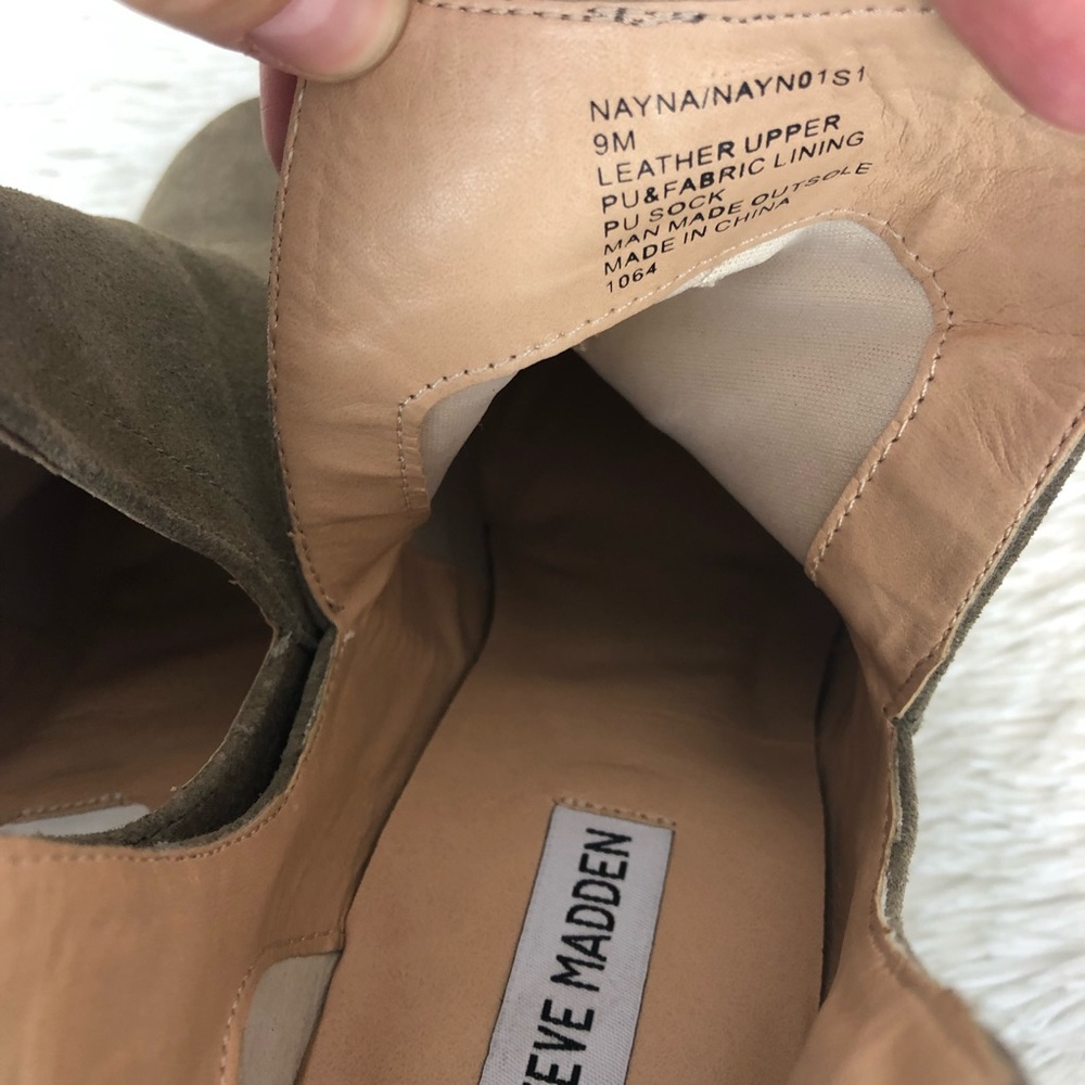 NWT Steve Madden Nyna Ankle Bootie sz 9 - Picture 6 of 8